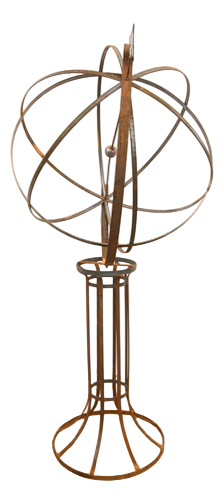 Cast Iron Garden Armillary Sphere