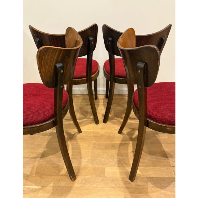 Mid-Century Dining Chairs from Tatra, 1980s, Set of 4 For Sale - Image 4 of 8