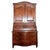 Louis XV Curved Scriban Dresser in Walnut For Sale - Image 4 of 4