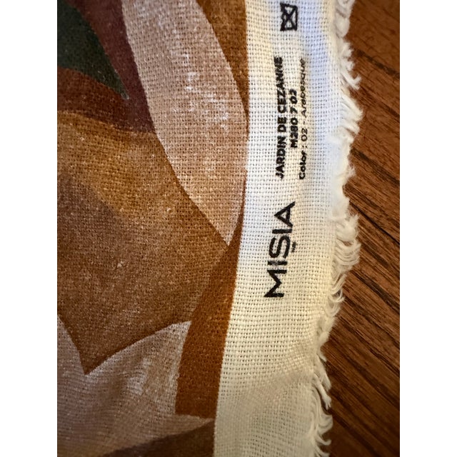 2020s Jardin De Cezanne Linen Fabric by Misia 4 Yards For Sale - Image 5 of 5