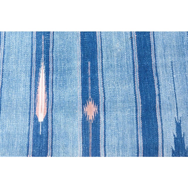 Vintage Indian Dhurrie Rug Doris Leslie Blau For Sale - Image 4 of 7