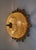 Mid-Century Modern Ornate Textured Glass Flush Mount, 1960s For Sale - Image 15 of 18