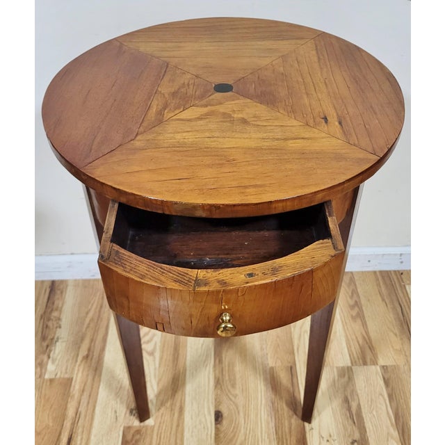 Fresh from a New York City estate, we have a pleasure to offer you this beautiful Large Antique Biedermeier Inlaid Side...