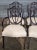 Kindel Furniture 1980s Set of 6 Kindel Master Works Collection Mahogany Federal Shield Back Chairs For Sale - Image 4 of 14