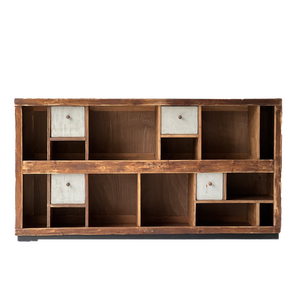 Industrial Cabinet with Drawers and Shelves