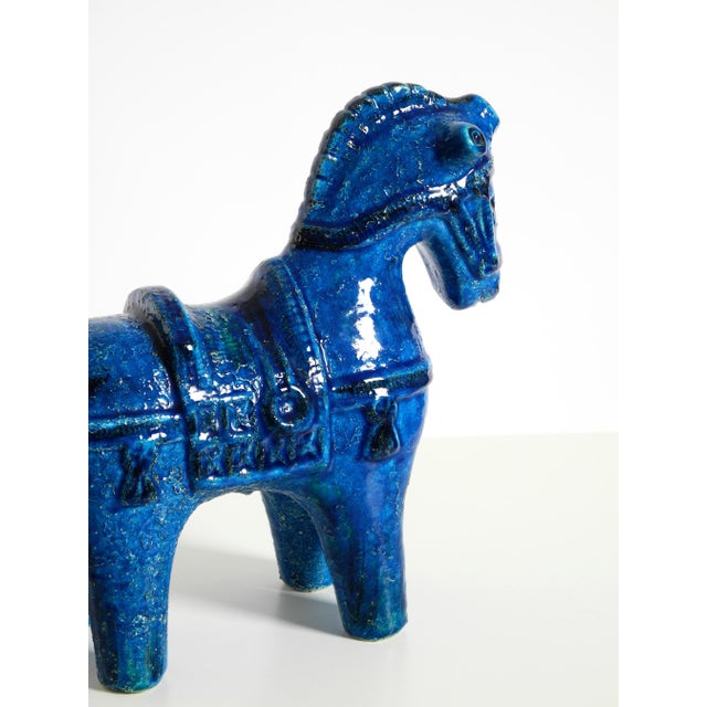 Vintage Ceramic Horse by Aldo Londi for Bitossi, Italy, 1960s For Sale - Image 12 of 18
