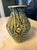 Art Deco Antique Weller Marvo 1920s Art Deco Pottery Green Palm Frond 7" Vase For Sale - Image 3 of 7