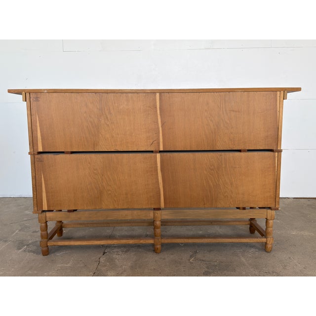 Tall Mid-Century Modern Oak Sideboard by Axel O. Röck for Ottrup Møbelfabrik, 1963 For Sale - Image 14 of 16