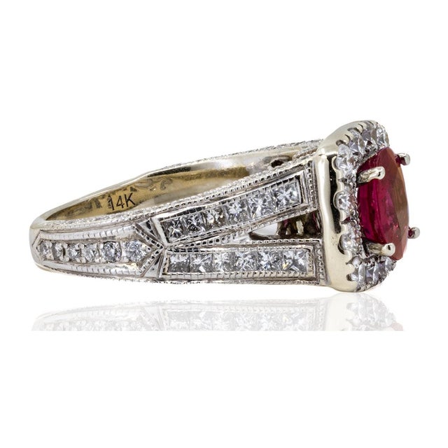 Late 20th Century Neil Lane Ruby Ring, Size 6 For Sale - Image 4 of 5