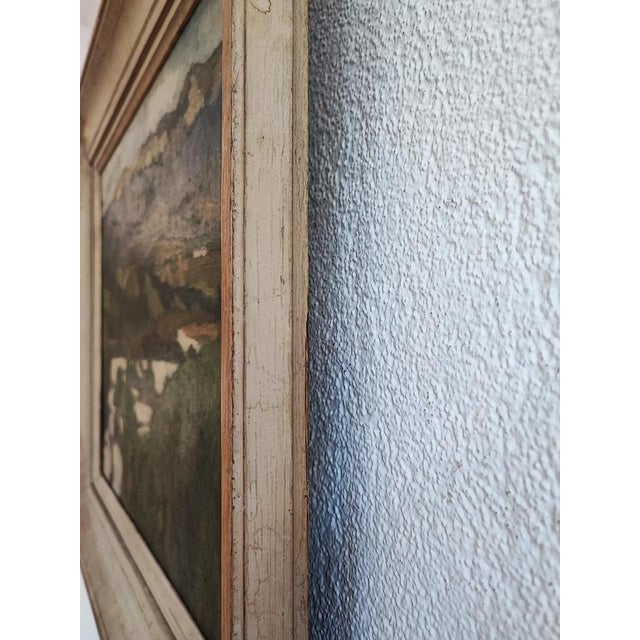 Edouard Arthur, Paysage, 1946, Oil on Canvas, Framed For Sale - Image 9 of 12