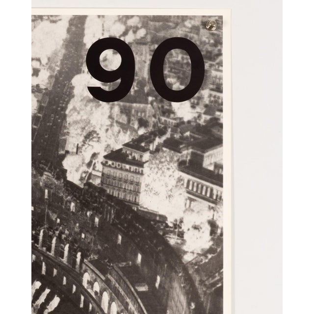 Italian Original Poster by Alberto Burri, 1990 For Sale - Image 6 of 9