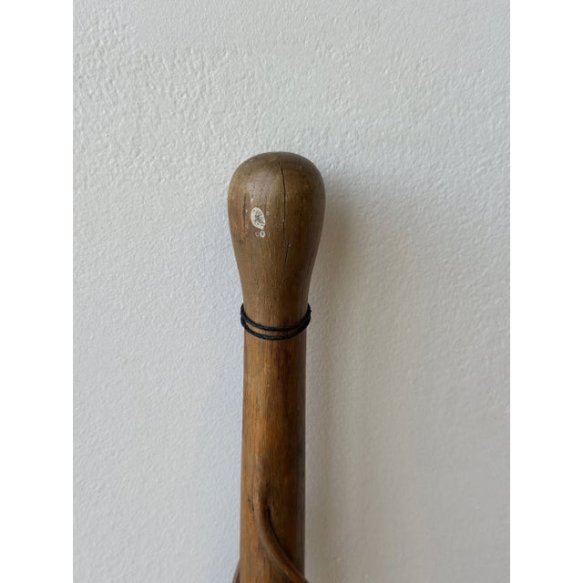 Antique Cane With Steam Bent Spiraling Branch Detail, Circa Early 20th Century For Sale In New York - Image 6 of 16