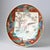 Green Large Hand-Pained Japanese Kutani Dish, 1890s For Sale - Image 8 of 14