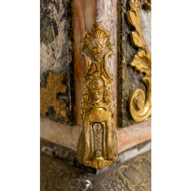 Pair Vintage Marble Pilaster Column Pedestals For Sale - Image 10 of 18