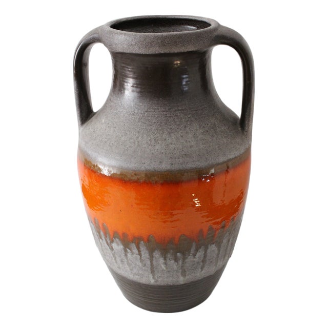Fat Lava Vase by Carstens Tönnieshof, 1960 For Sale
