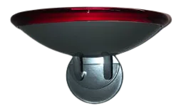 Modern Murano Glass Wall Lamp Red