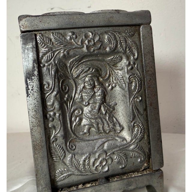 Antique 19th Century Cast Iron Je Stevens Jewel Safe Deposit Lockable Still Bank For Sale - Image 13 of 14