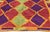 Berber Tribes of Morocco Vintage Boujad Boucherouite Moroccan Rug, 04'05 X 08'03 For Sale - Image 4 of 10