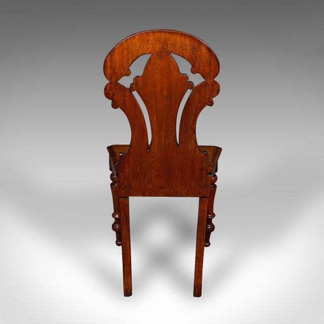 1820's Antique Scottish Hall Chair For Sale - Image 4 of 10