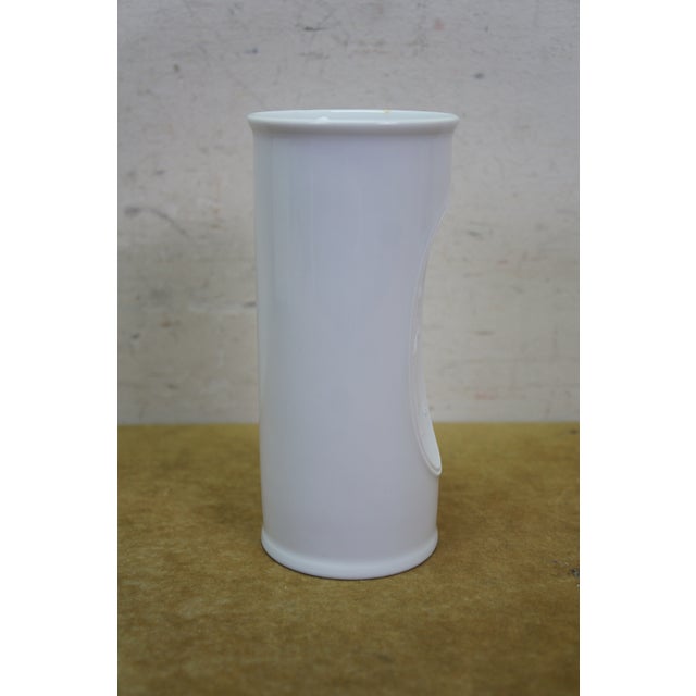 Mid 20th Century Mid Century German Porcelain Studio Vase by Bjorn Wiinblad for Rosenthal 6.5" For Sale - Image 5 of 14