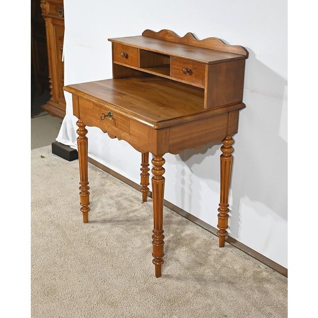 Small Louis Philippe Style Secretary, Late 19th Century For Sale - Image 3 of 18