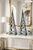 Offering a vintage pair of tall obelisk steel trellises, circa late 20th Century. These large trellises can be used...