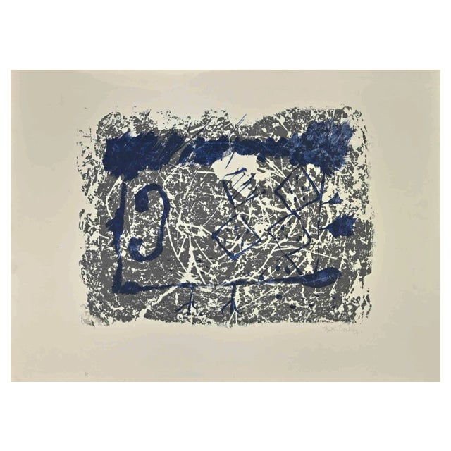 Martin Bradley, South Sign, Lithograph, 1971 For Sale