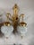 1980s French Louis XVI Gold Bronze Crystal Wall Lamps / Sconces - Pair For Sale - Image 13 of 18