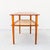 Mid-Century Modern 1950s Danish Modern Solid Teak & Cane "Minerva" Side Table Attributed to Hvidt & Molgaard-Nielsen For Sale - Image 3 of 15