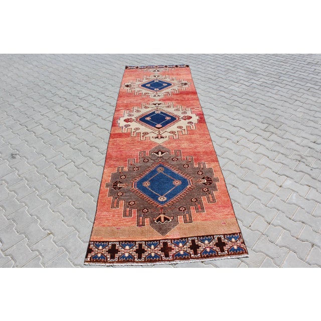Vintage Turkish Anatolian Rug Runner - 41" X 144.5" For Sale - Image 13 of 13