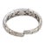 1920s Marina B Diamond 18k White Gold Bangle Bracelet For Sale - Image 4 of 6