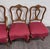 French Provincial Vintage French Provincial French Louis XV Style Upholstered Dining Chairs For Sale - Image 3 of 7