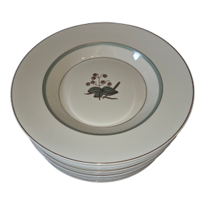 Royal Copenhagen Quaking Grass Pattern Bowls Ten