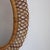 Mid-Century Modern Italian Rattan Wall Mirror, 1960s For Sale - Image 6 of 12