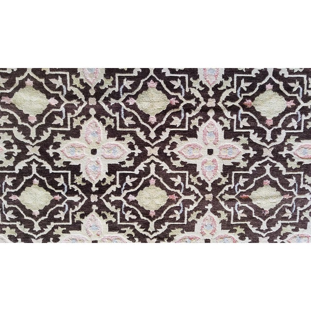 Vintage Turkish Pastel Oushak Rug-10’3’x13’11" For Sale In Miami - Image 6 of 13