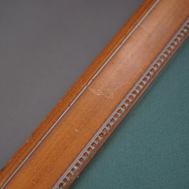 Paper Antique Print Signed by David Roberts “View Of The Nile-Ferry To Gizeh" 19thC, Framed For Sale - Image 7 of 9