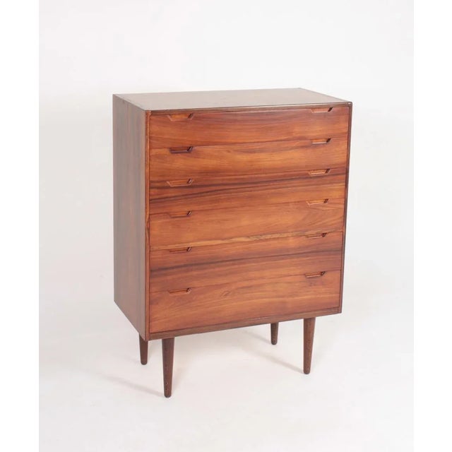 Mid-Century Danish Rosewood Dresser by Svend Langkilde for Langkilde, 1960s For Sale - Image 4 of 15