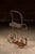 Antique Industrial Cylinder Cart With Chain Retainer For Sale - Image 4 of 9