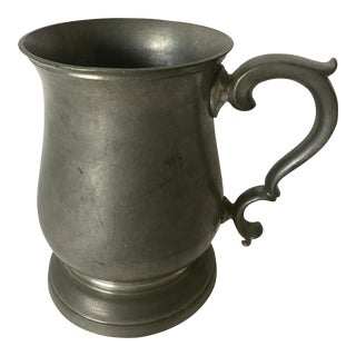 Vintage Stieff Pewter Tankard For Sale