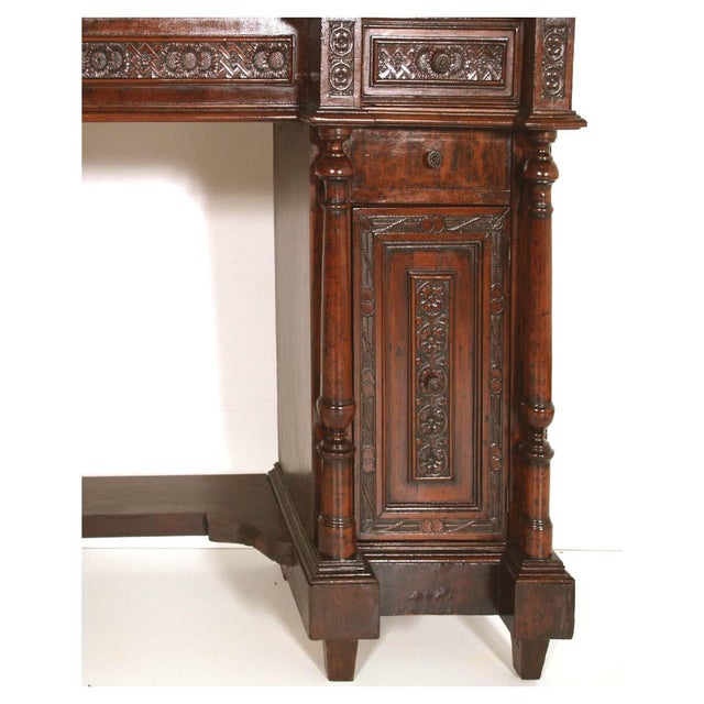 19th Century Art Nouveau Venetian Console & Mirror from Testolini e Salviati For Sale - Image 3 of 18