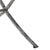 Early 21st Century Debbie Square Metal Accent Table in Silver with Glass Top For Sale - Image 5 of 8
