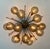 21st Century Mezzo Bronze Smoky Bubbles Murano Flush Mount by Fabio LTD For Sale - Image 10 of 10