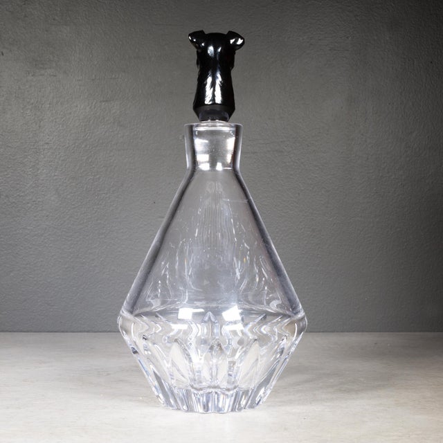 Waterford Crystal Irish Dog Madra Decanter For Sale In San Francisco - Image 6 of 9