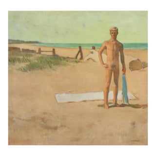 Duane Wakeham (American B. 1931 - ) Late Afternoon on the Beach For Sale