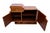 Brown Art Deco Chest of Drawers, Poland, 1940s For Sale - Image 8 of 14