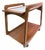 Danish Teak Serving Trolley with Removable Tray from Sika Møbler, 1960s For Sale