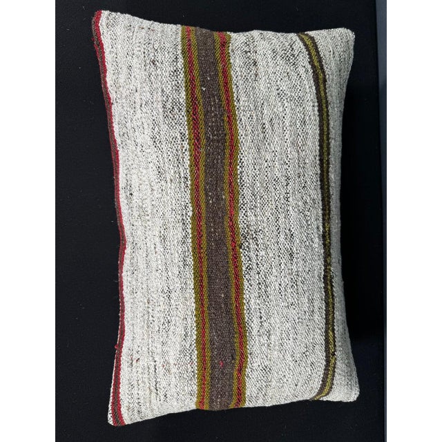 Turkish Hemp Pillow Cushion Natural Beige Brown Pillow Cushion Cover 16" x 24" #30145 Enhance your home decor with our...