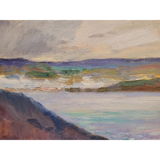 Damián Segarra Codina, Fluvial Landscape, 20th Century, Oil on Board For Sale - Image 3 of 18