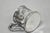 Antique Forbes Silver Co Art Nouveau Floral Monogramed Silver Plated Shaving Mug For Sale - Image 13 of 15