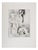 Mily Possoz, The Cat on the Stool, Original Signed Engraving For Sale
